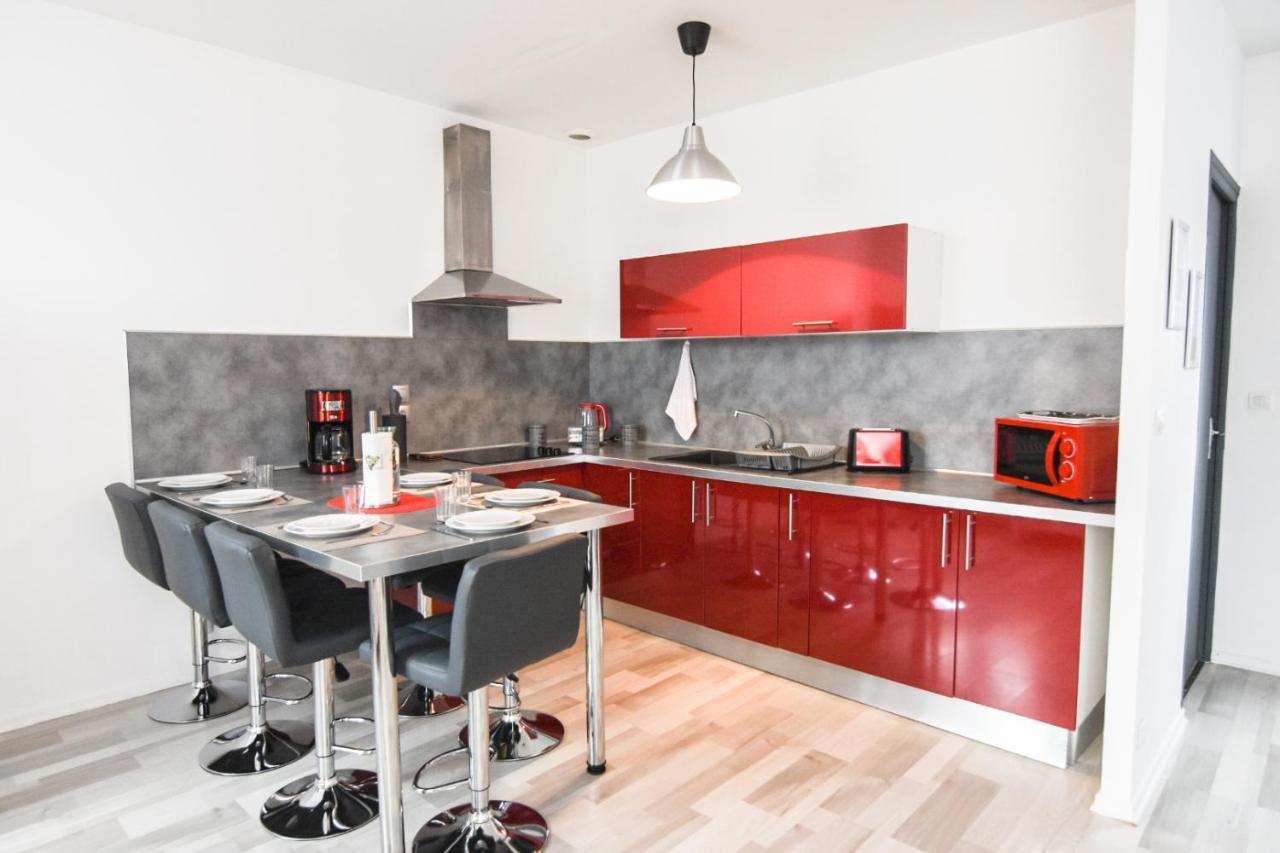 Appartement "Le Terminus " Gare-Cosy-Wifi 6 Personnes Saint-Quentin  Zewnętrze zdjęcie