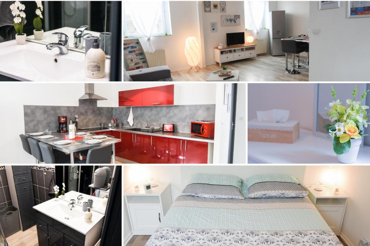 Appartement "Le Terminus " Gare-Cosy-Wifi 6 Personnes Saint-Quentin  Zewnętrze zdjęcie